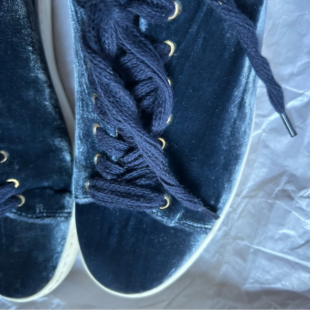 🇫🇷 Sézane Jack Trainer Sneakers in Velvet Blue